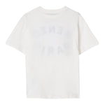 Kenzo T.Shirt Girocollo Tinta Unita con Logo per Bambino K61163 BIANCO KENZO 