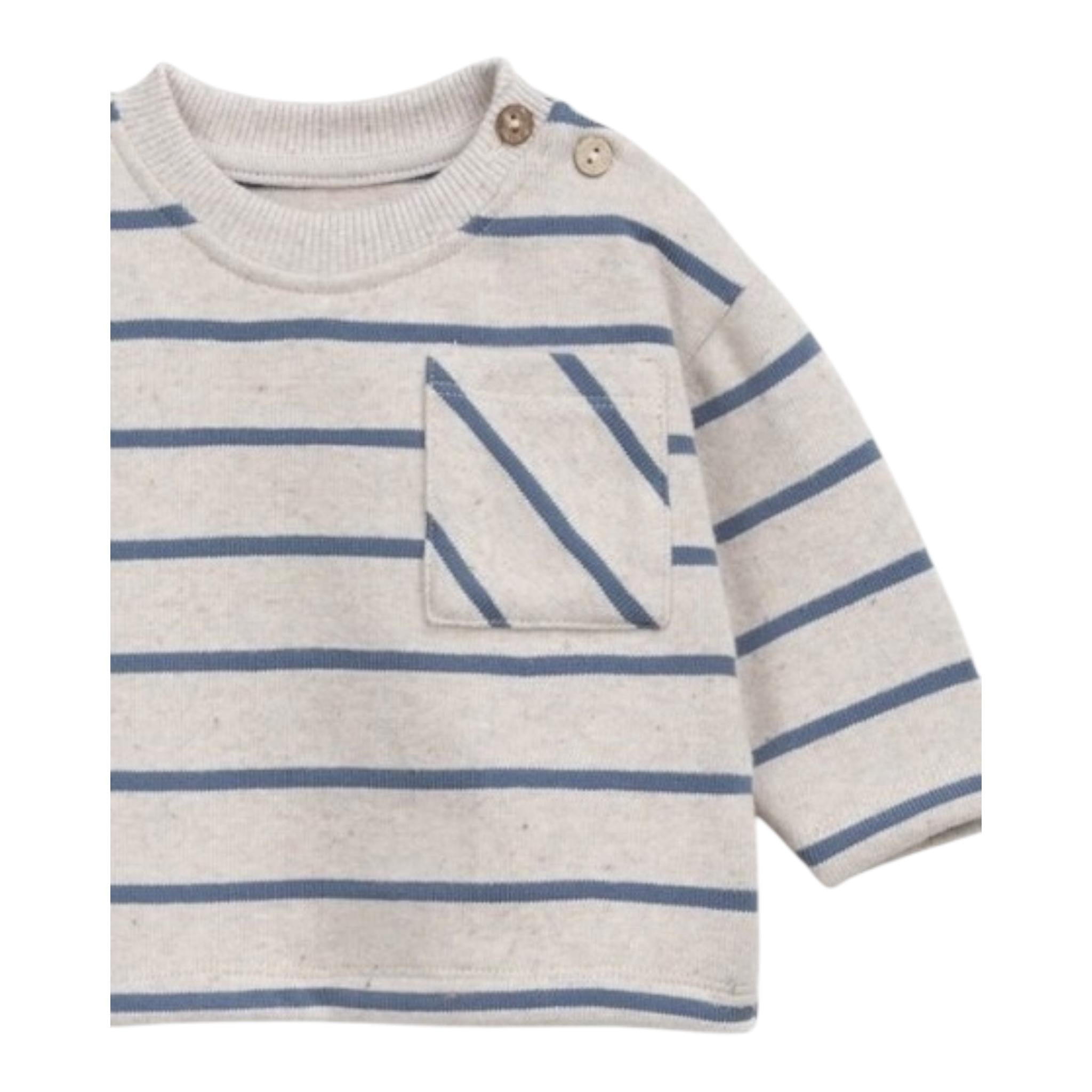 PLAY UP maglia tinta unita con fantasia a righe Beige per Neonato PA011AP11005 BEIGE PLAY UP 