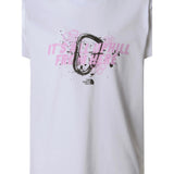The North Face T-Shirt tinta unita con Stampa Bianco per Bambina NF0A8AXFFN41 BIANCO THE NORTH FACE 