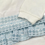 Dolcimonelli Tutita tinta unita con Ricami Bianco per Neonata 436508008 BIANCO DOLCIMONELLI 