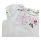 Mayoral Completo 2 Pezzi 1 T-Shirt-1 Culotte per Neonata 1663277 BIANCO/ROSA MAYORAL 