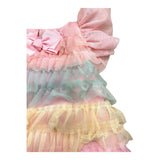 Angel'S Face Multicolor Tulle Sleeveless Dress for Baby Girl