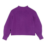 ASPESI maglia modello crop tinta unita mezzo collo Viola per Bambina F24035MAEM908 VIOLA ASPESI 