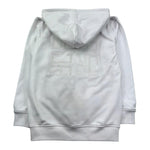 John Richmond Felpa con Zip E Cappuccio Tinta Unita per Bambino RGP26001FE BIANCO JOHN RICHMOND 