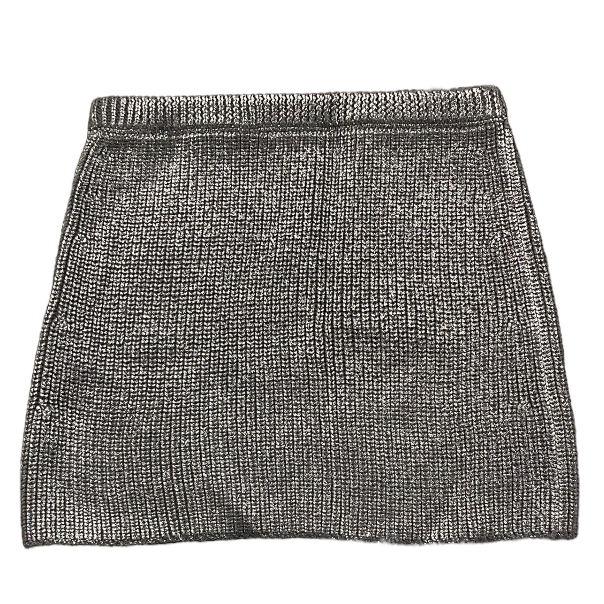 DIESEL gonna tinta unita con logo Argento per Bambina J02070 ARGENTO DIESEL 