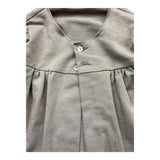 Pype Cardigan Solid Color With Buttons Brown For Baby Girl