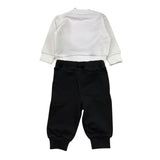 Cesare Paciotti Completo 2 Pezzi Bicolore Felpa-Pantalone per Neonato COMP5102B BIANCO/NERO CESARE PACIOTTI 
