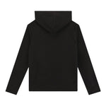 PUMA felpa tinta unita con cappuccio e stampa logo Nero per Bambino 586965 NERO PUMA 