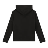 PUMA felpa tinta unita con cappuccio e stampa logo Nero per Bambino 586965 NERO PUMA 