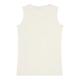 Calvin Klein Canotta Tinta Unita Giromanica con Stampa per Bambina IG0IG02871X PANNA CALVIN KLEIN 