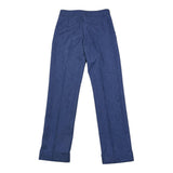 Daniele Alessandrini Blue Adjustable Waist Plain Trousers for Boys
