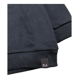 Daniele Alessandrini Crewneck Sweatshirt Solid Color with Contrast Print Blue for Newborns
