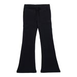 Diesel Pantalone Modello Tuta tinta unita con Logo A Zampa Nero per Bambina J02013 NERO DIESEL 