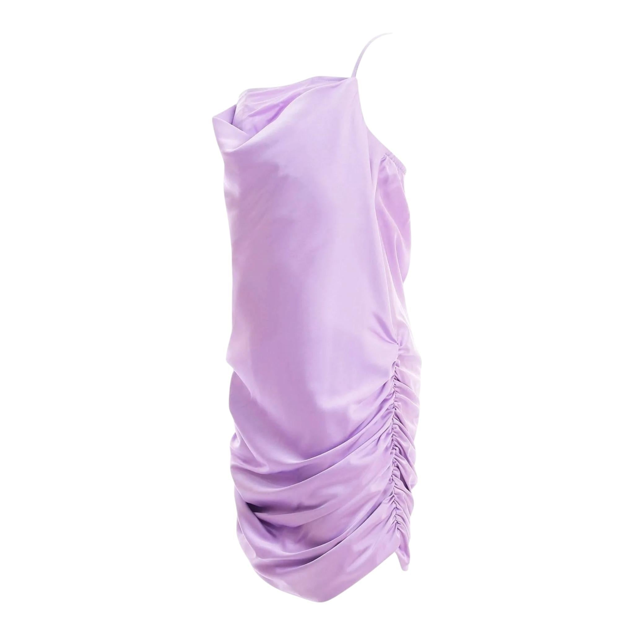 Twinset Abito Tinta Unita A Bretelle per Bambina 251GJ2450X LILLA TWINSET 