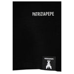 Patrizia Pepe T-Shirt Girocollo Tinta Unita Modello Crop per Bambina 7M0908 NERO PATRIZIA PEPE 