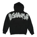 DISCLAIMER felpa tinta unita con zip e cappuccio Nero per Bambina 24IDK8243 NERO DISCLAIMER 