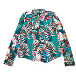 Daniele Alessandrini Camicia tinta unita con Fantasia Verde per Bambino 1235C00171 VERDE DANIELE ALESSANDRINI 