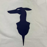 TRUSSARDI t-shirt girocollo tinta unita con stampa in contrasto Bianco per Bambino TBA25005TS BIANCO TRUSSARDI 