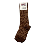 SAINT BARTH calzini tinta unita fantasia maculata Marrone per Bambina SOXJRRR MARRONE SAINT BARTH 