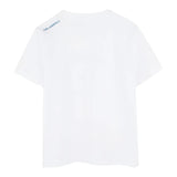 Karl Lagerfeld T-Shirt Girocollo Tinta Unita con Logo per Neonato Z30439 BIANCO KARL LAGERFELD 