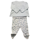 LOSAN completo 2 pezzi shirt-ghettina tinta unita Azzurro per Neonato 31V8011AL AZZURRO LOSAN 