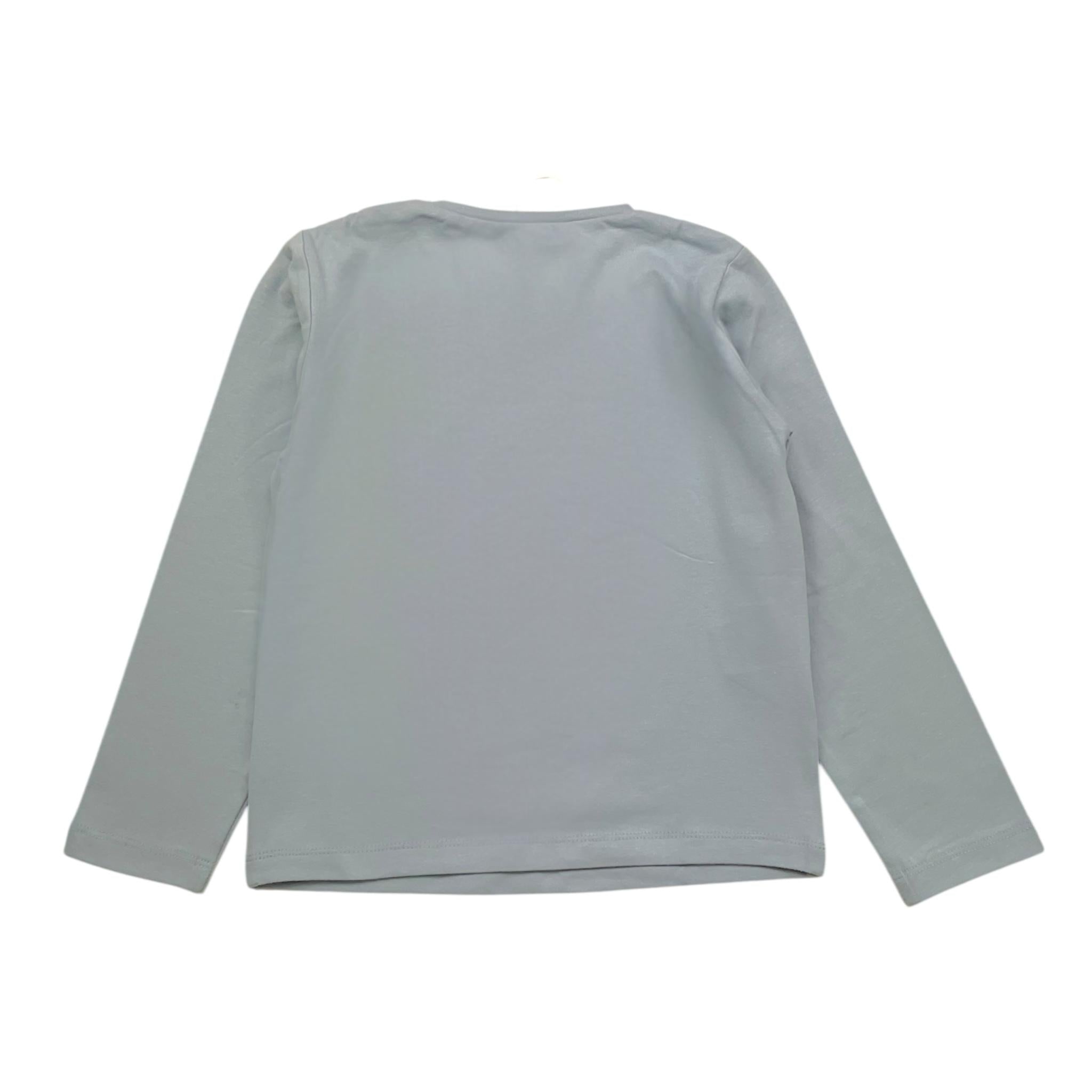 MAYORAL shirt gircollo tinta unita con stampa Azzurro per Bambina 178 AZZURRO MAYORAL 