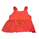 4Giveness Top Tinta Unita con Stampa per Neonata FGCN3975N ARANCIONE 4GIVENESS 