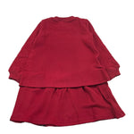 CAFFE' D'ORZO abito tinta unita girocollo Bordeaux per Bambina ZV1A00 BORDEAUX CAFFE' D'ORZO 