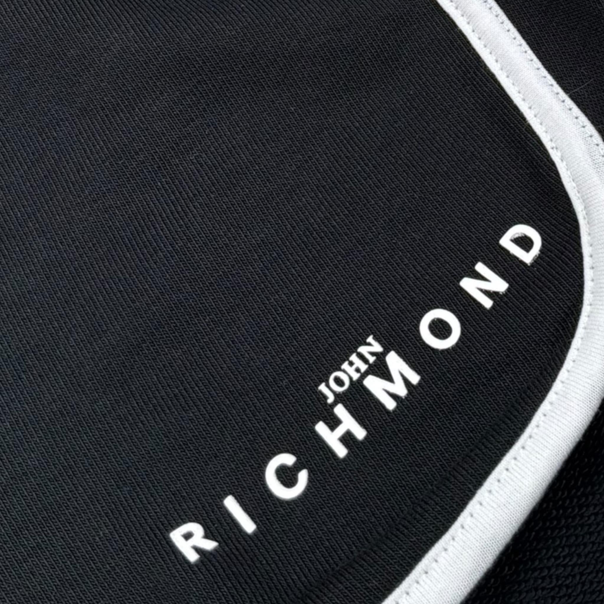 John Richmond Short Tinta Unita con Profili In Contrasto per Bambina RGP26202SH NERO JOHN RICHMOND 
