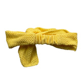 Wedoble Yellow Perforated Baby Headband For Newborn