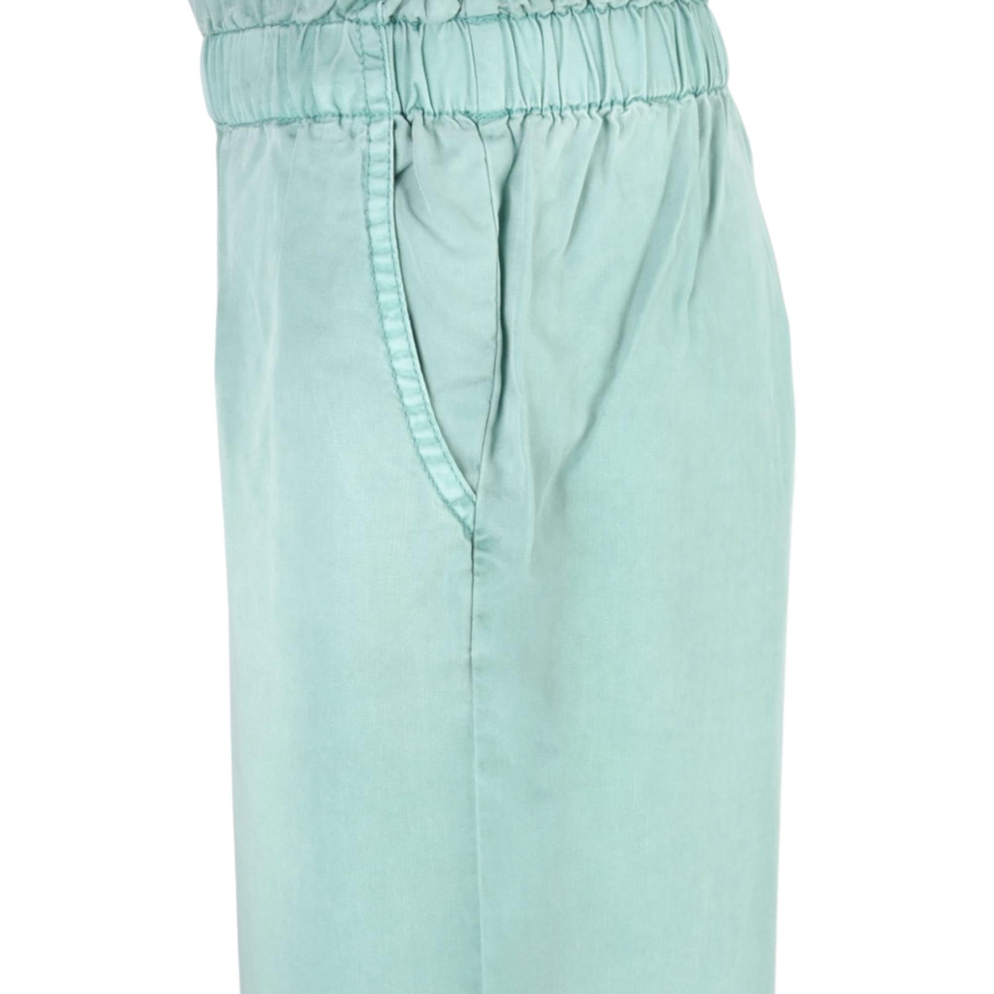 Name It Pantalone tinta unita Modello A Palazzo Verde Acqua per Bambina 13202536 VERDE ACQUA NAME IT 
