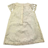 Chicco Half Sleeve Dress With Rose Appliques Ivory For Newborn