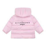 JOHN RICHMOND giubbino tinta unita con cappuccio Rosa per Neonata RIA2400PI ROSA JOHN RICHMOND 