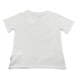 Pepe Feamo T-Shirt Girocollo Tinta Unita con Stampa per Bambino PB503988 BIANCO PEPE JEANS 