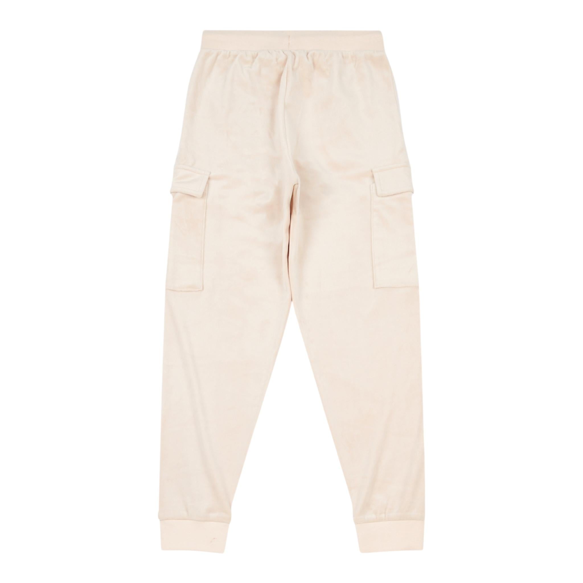 Juicy Couture Pantalone Tinta Unita In Velluto per Bambina JBX6504 BEIGE JUICY COUTURE 