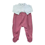 Mayoral Set 2 Tutine Bicolore per Neonata 175156 BIANCO/ROSA MAYORAL 