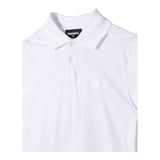 Dsquared2 Polo Shirt Solid Color With Print White For Boys
