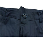 Manuel & Frank Bermuda Tinta Unita con Girovita Regolabile per Bambino MF2011B BLU MANUEL & FRANK 