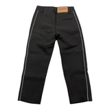 Iceberg Plain Trousers with Adjustable Waistband Black for Boys