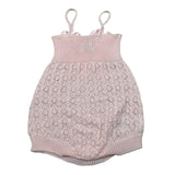 Cnd Pagliaccetto Tinta Unita Traforato per Neonata 55924469 ROSA CND 