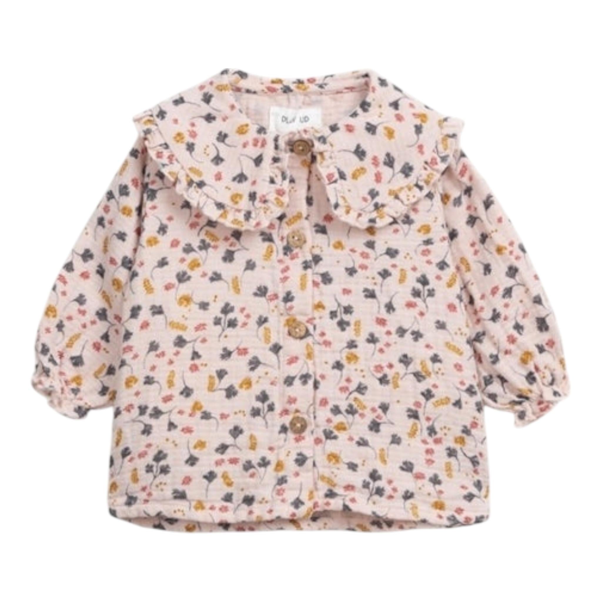 PLAY UP camicia tinta unita con fantasia fiori Rosa per Bambina PA022AP11302 ROSA PLAY UP 