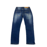 Daniele Alessandrini Jeans Solid Color with Adjustable Waistband Blue for Boys