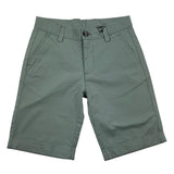 Dan John Bermuda Solid Color Adjustable Waist Green For Boys