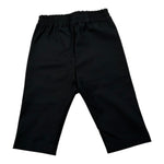 Daniele Alessandrini Pantalone Tinta Unita con Elastico In Vita per Neonato 1291P00043 NERO DANIELE ALESSANDRINI 
