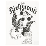 John Richmond T-Shirt Girocollo Tinta Unita con Stampa per Bambino RBP25058TS PANNA JOHN RICHMOND 