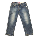 CESARE PACIOTTI jeans tinta unita con girovita regolabile Azzurro per Bambino PTP5366B AZZURRO CESARE PACIOTTI 