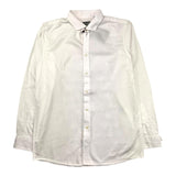 Dan John Long Sleeve Shirt Solid Color White For Boys