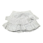 Shopart Gonna tinta unita con Pizzo Sangallo Bianco per Bambina 023024 BIANCO SHOPART 