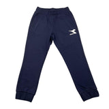 Diadora Tracksuit Pants Solid Color with Elastic Waistband Blue for Boys