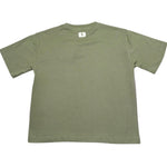 Trussardi T-Shirt Girocollo Tinta Unita con Stampa per Bambino TBP26125TS VERDE TRUSSARDI 